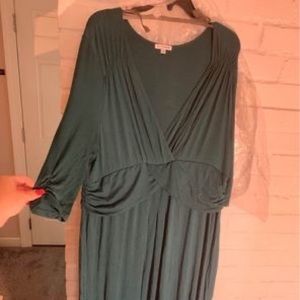 Kiyonna Emerald Green Gown SZ 2 NWT